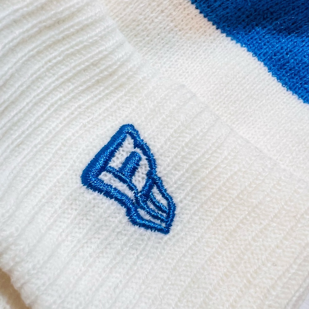 Beautiful Detroit Lions New Era knit hat beanie With Pom Pom NFL One Of A Kind - Picture 4 of 6